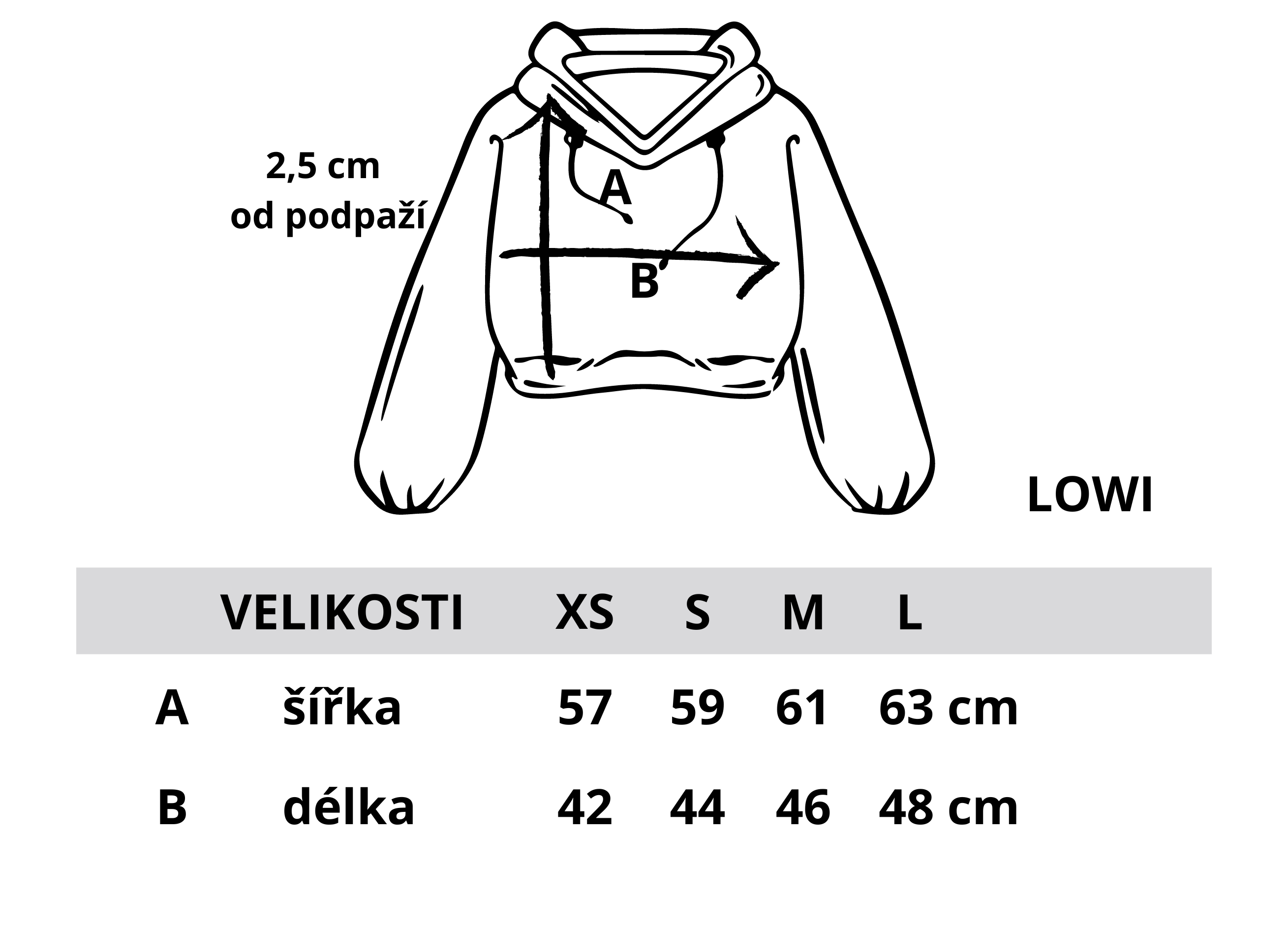mikina Lowi nové